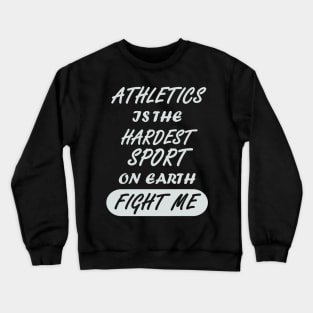 Fitness Athletes Triathlete Sport Running Cycling Racing Crewneck Sweatshirt